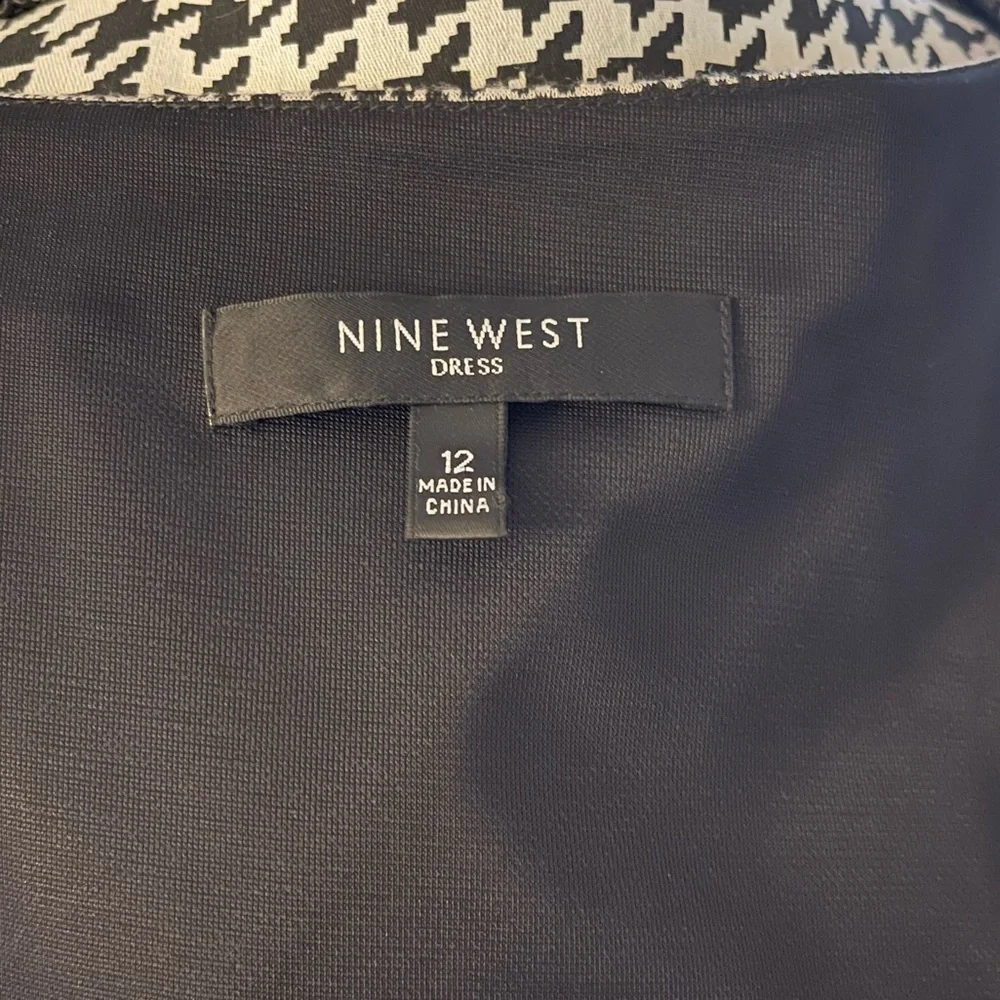 Designer NINE WEST “Snake Skin” Look Sheath Dress - Picture 10 of 11